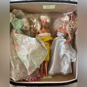 Barbie box lot every thing included in box 
Happy birthday